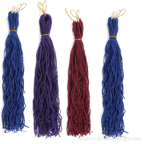 40inch Micro Locs Soft Thin Dreadlocks Long Crochet Hair Dread locs